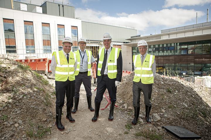 Her Majesty’s Lord-Lieutenant of Devon visits medical laboratory